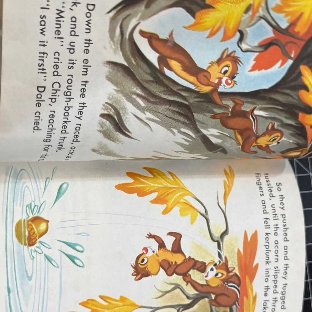 Walt Disney‎ Donald Duck's Toy Sailboat Little Golden Book 1954 8th Print D40